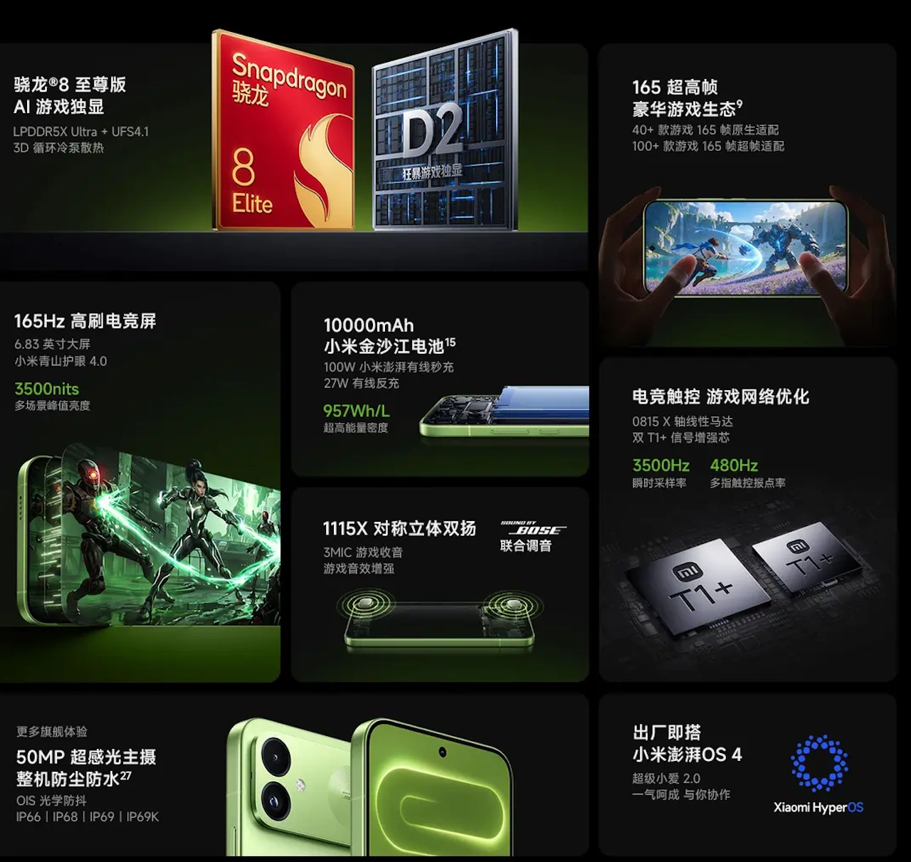 Redmi K100 Specs