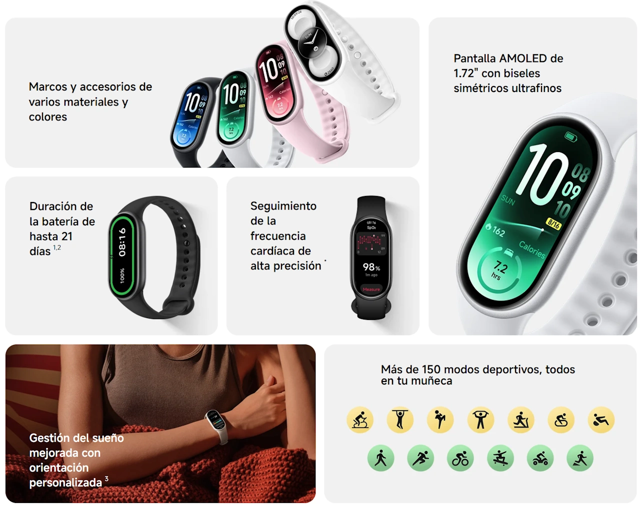 Xiaomi Mi Band 11 Esp Specs